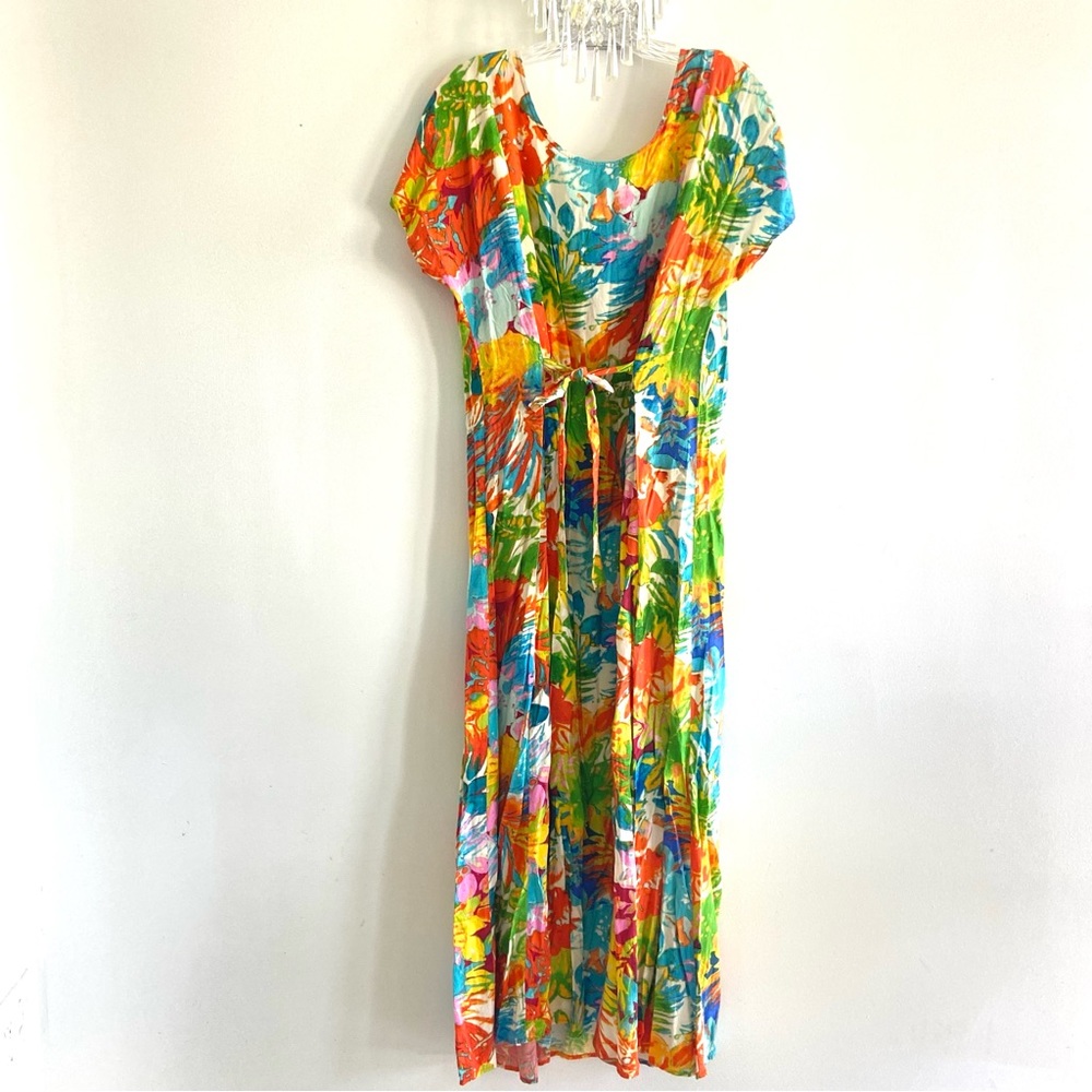 Jams World Multicolor Abstract Top - Picture 8 of 11